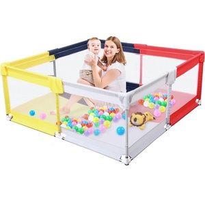 Baby Playpen Extra Large Play yard for Toddlers (59in * 59in)